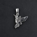 Colgante Colibrí en Plata 925