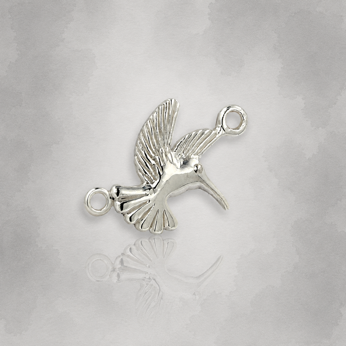 Charm para Pulsera Colibrí Mensajero en Plata 925