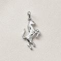 Colgante Caballo de Pie en Plata 925
