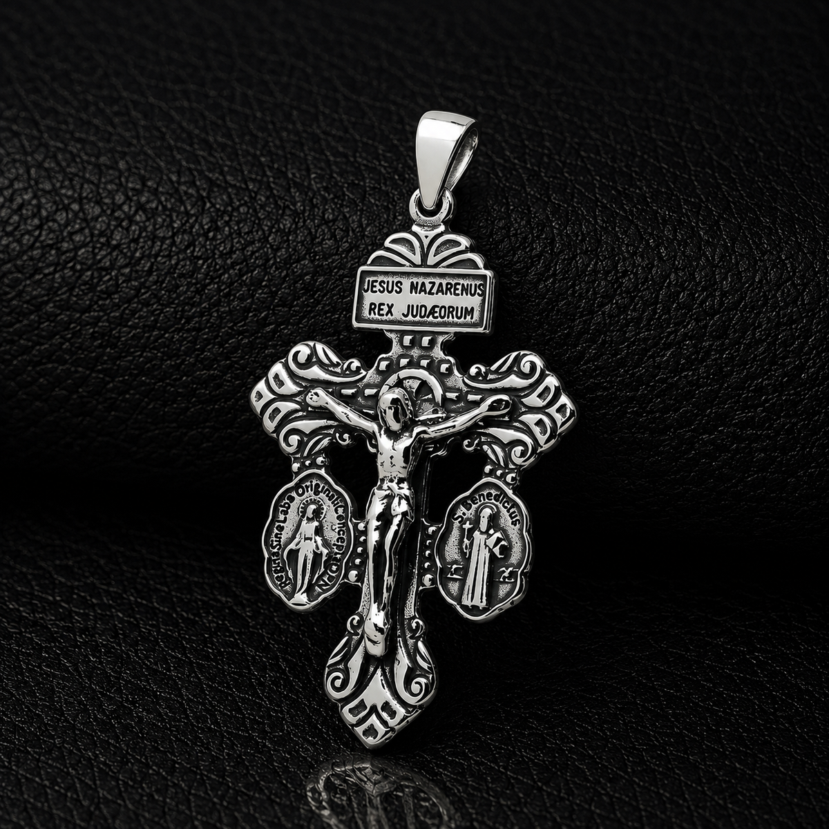 Colgante Cruz del Perdón Indulgenciada en Plata 925