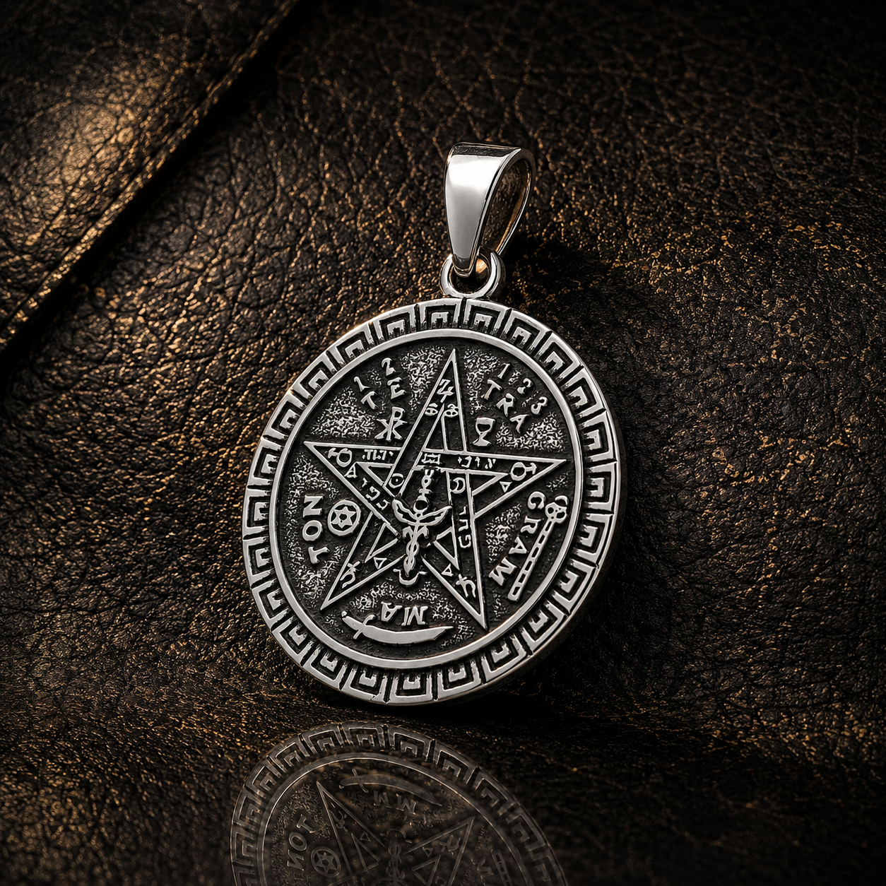 Colgante Tetragramatón Miniatura en Plata 925