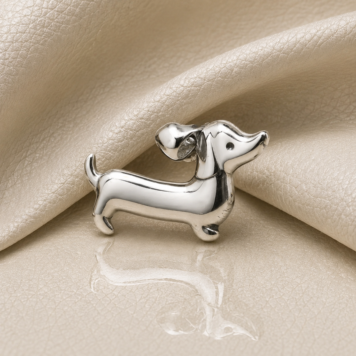 Colgante Perro Dachshund / Salchicha en Plata 925