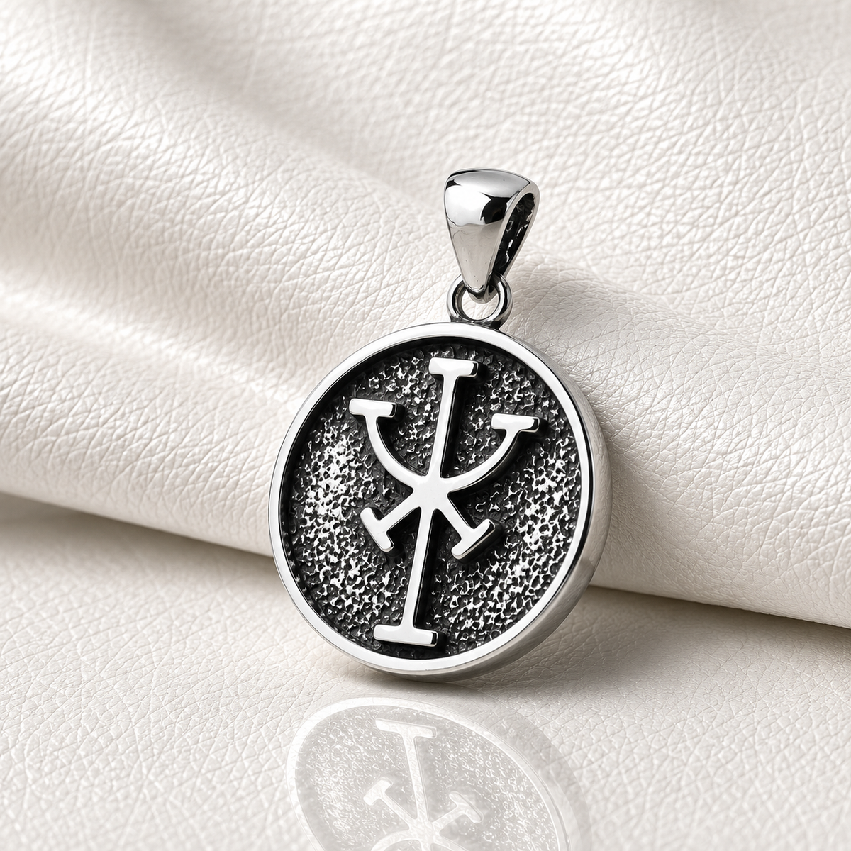 Colgante Runa de la Prosperidad 16mm en Plata 925