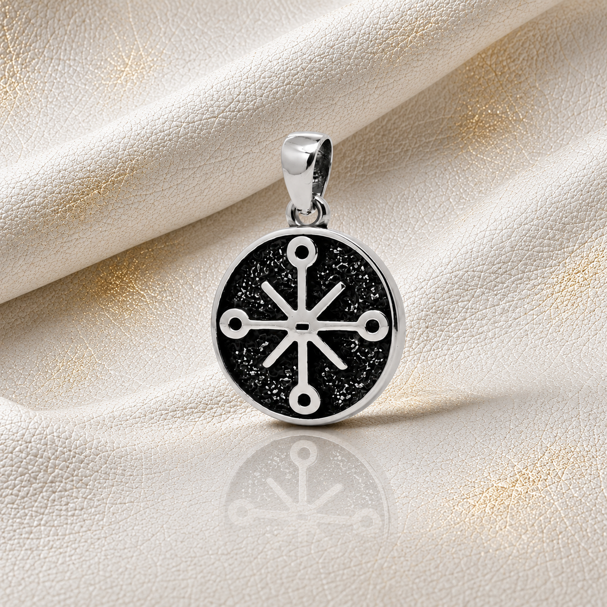 Colgante Runa de Protección 16mm en Plata 925