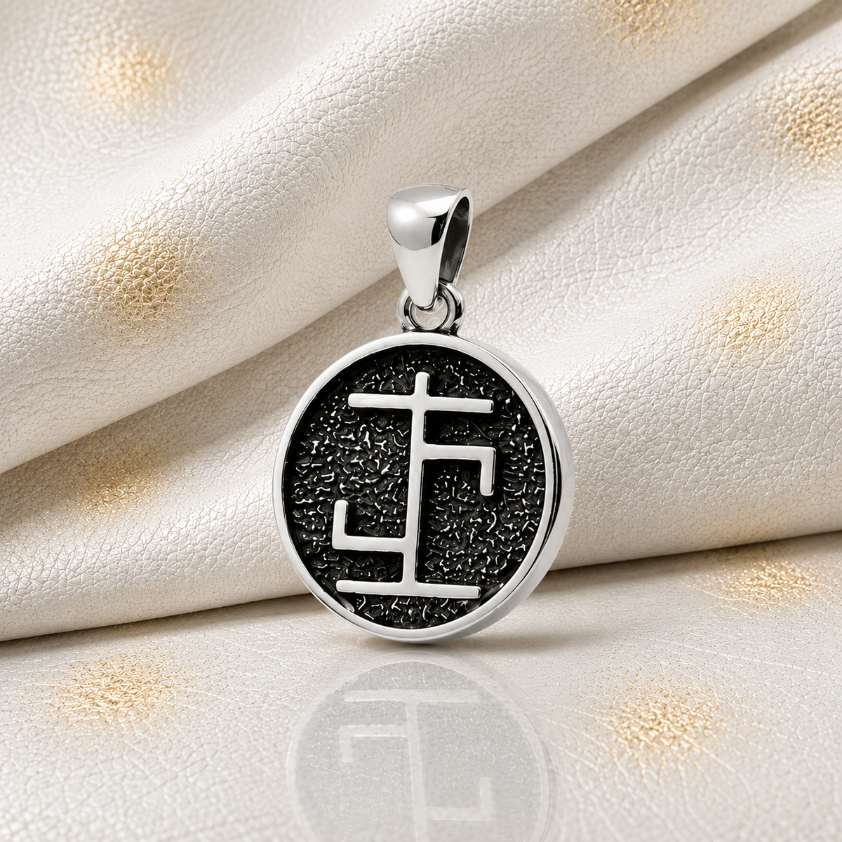 Colgante Runa de la Salud 16mm en Plata 925