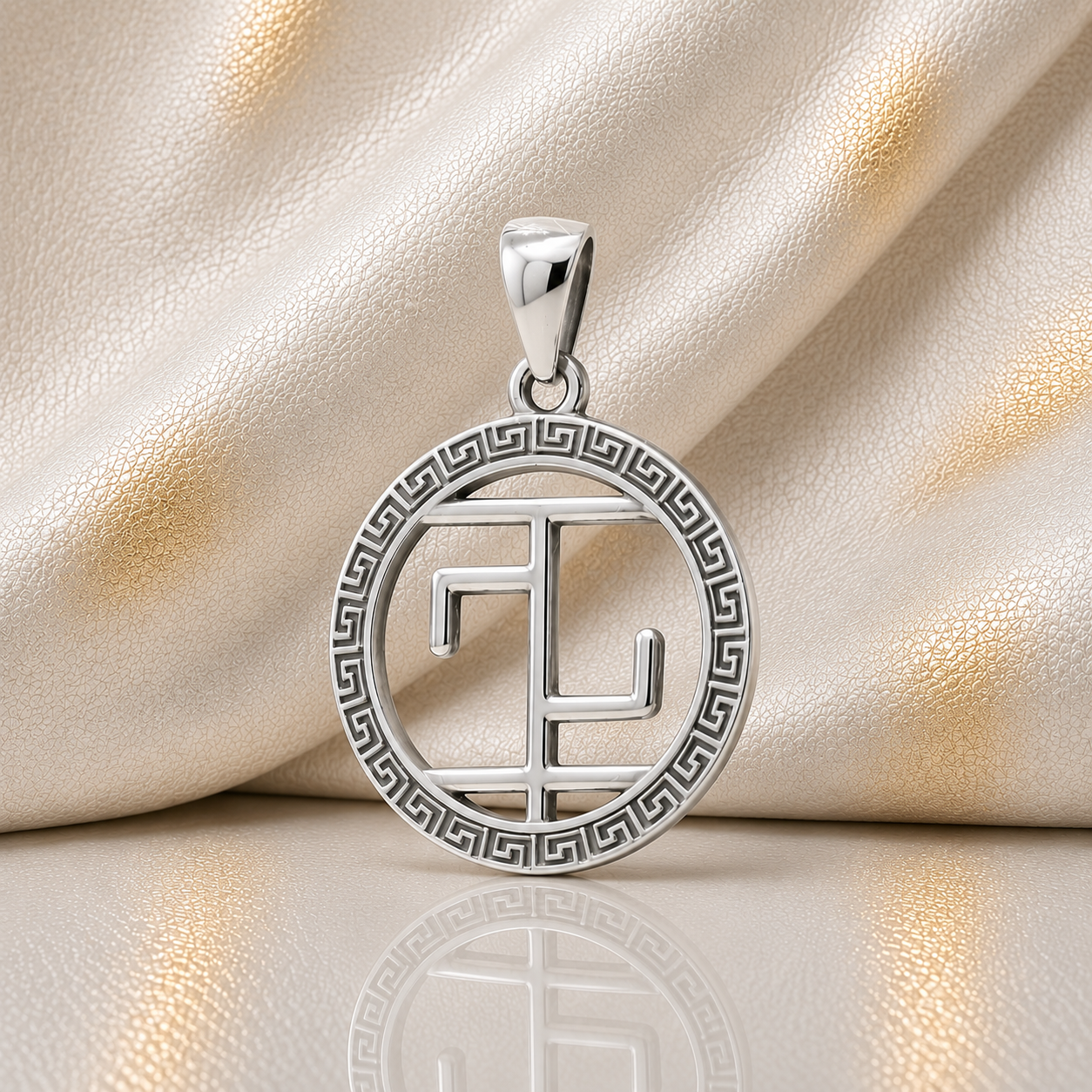 Colgante Runa Nórdica de la Salud y Sanación Plata 925