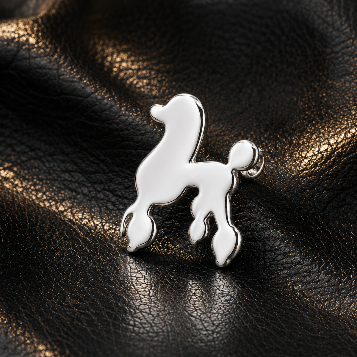 Colgante Perro Poodle / Caniche en Plata de Ley 925