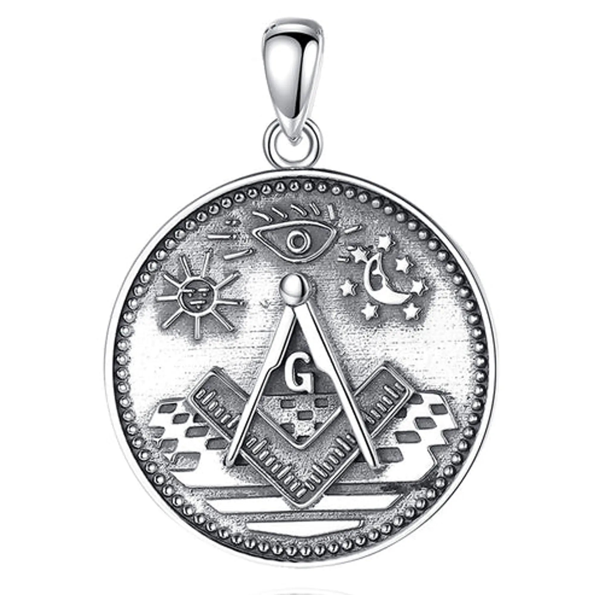 Colgante Ojo de la Providencia / Masónico en Plata 925