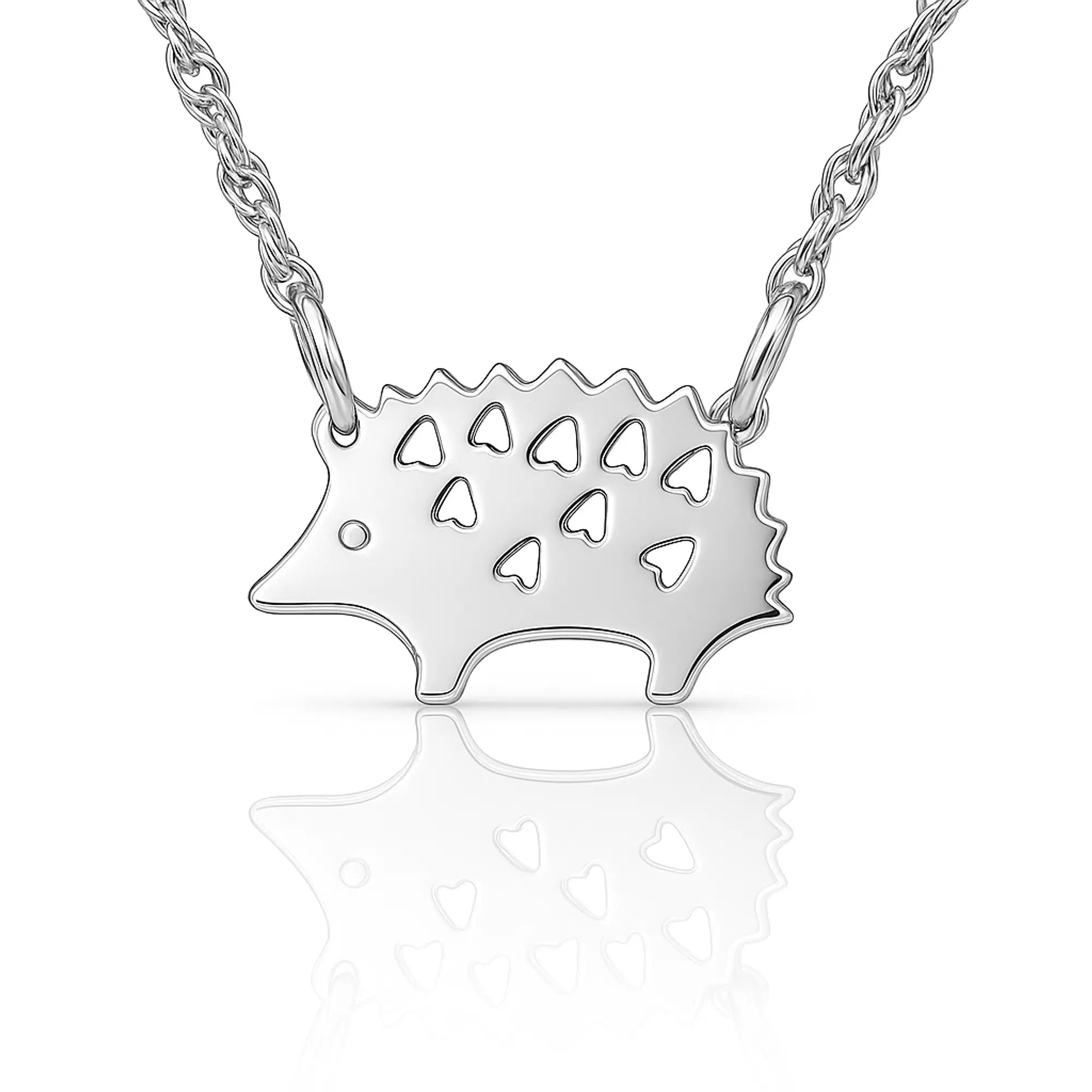 Colgante Erizo en Plata 925