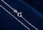 Cadena Tejido Grumet 50cm en Plata 925