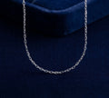 Cadena Tejido Limada 50cm en Plata 925