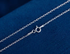 Cadena Tejido Limada 50cm en Plata 925